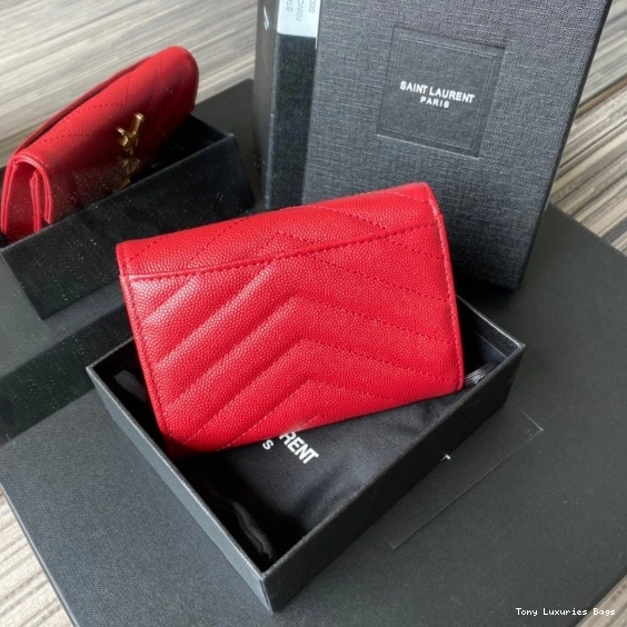 Tony Luxuries ENVELOPE WALLET YSL SMALL MONOGRAM IN 0717